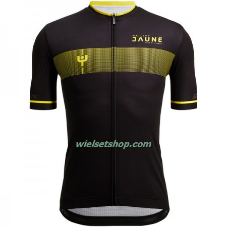 Wielershirt 2022 Ronde van Frankrijk - Geel Zwart